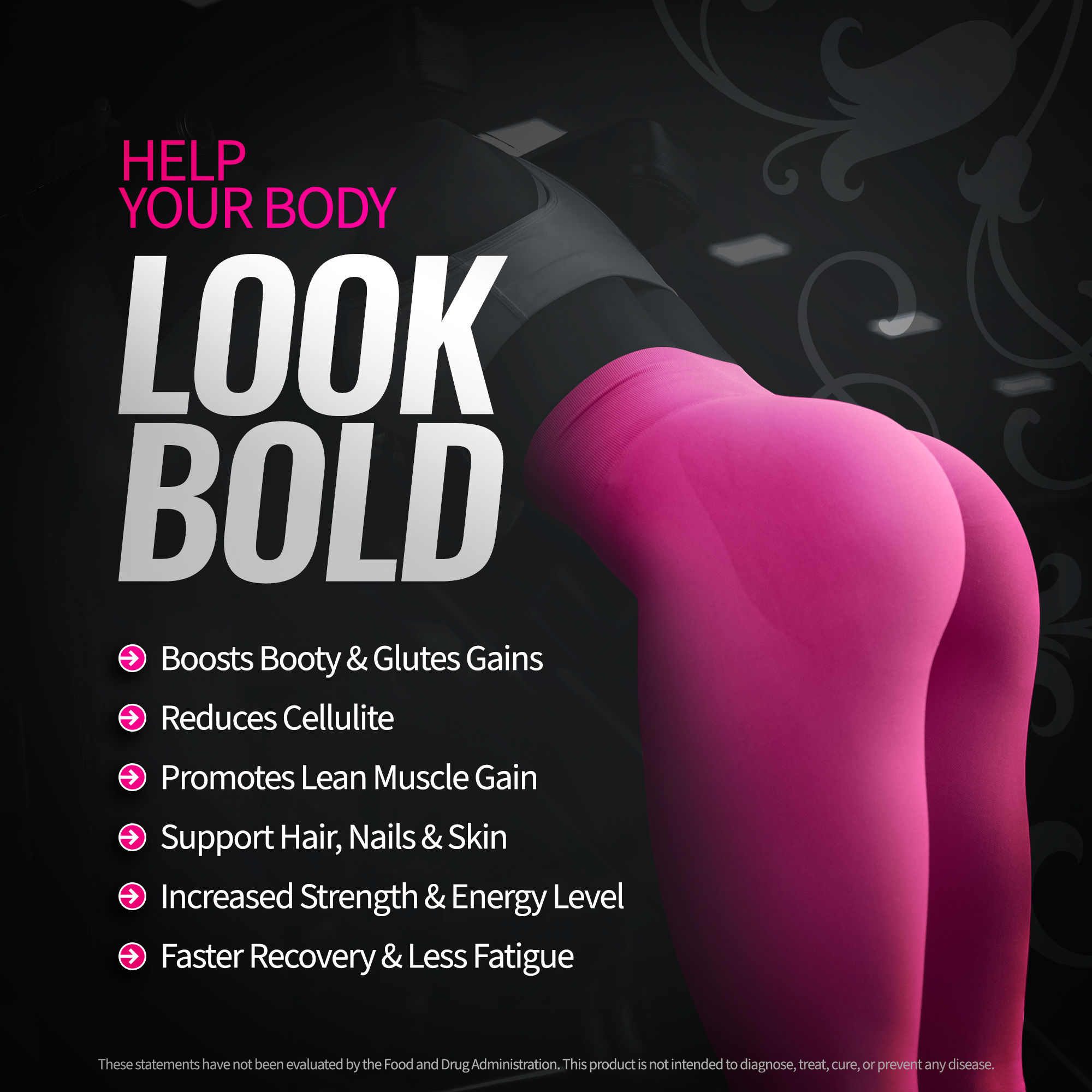 PUMPYPEACH® WOMENS CREATINE (FREE)
